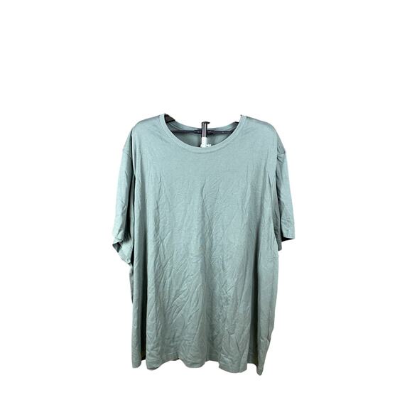 SKIMS Unisex Cotton Jersey T-Shirt 5X Teal Blue | Oversized Fit | New with Tags - Picture 3 of 6